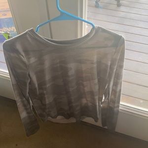 Camo shirt a little see through